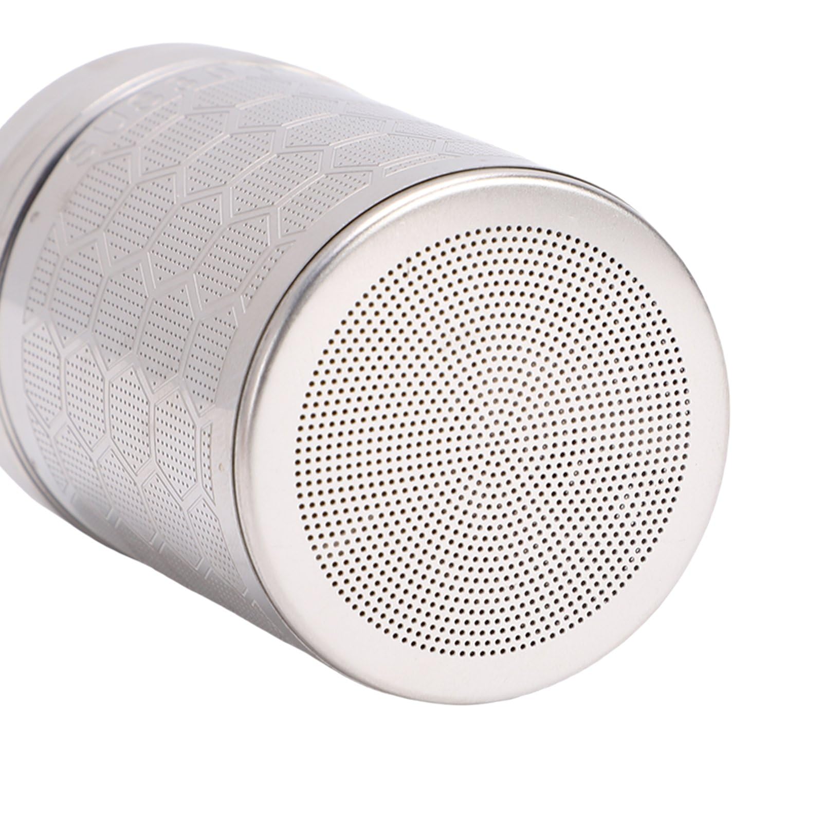 Passoires à thé Extrudées pour thé en Vrac, Filtre à café en Acier Inoxydable 304 avec Longue Poignée pour Tasse et Théière, Petits Trous pour la Préparation du café