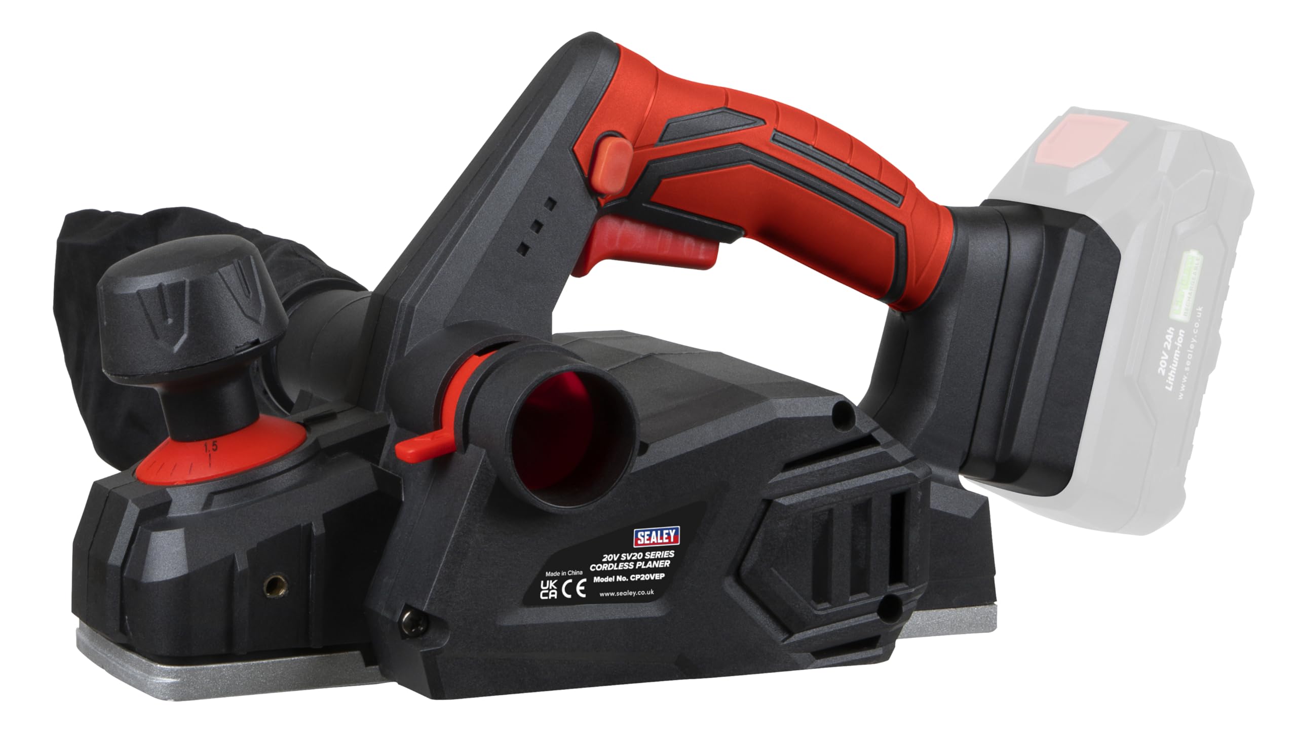 Sealey 20V SV20 Series Cordless Planer 82mm - CP20VEP