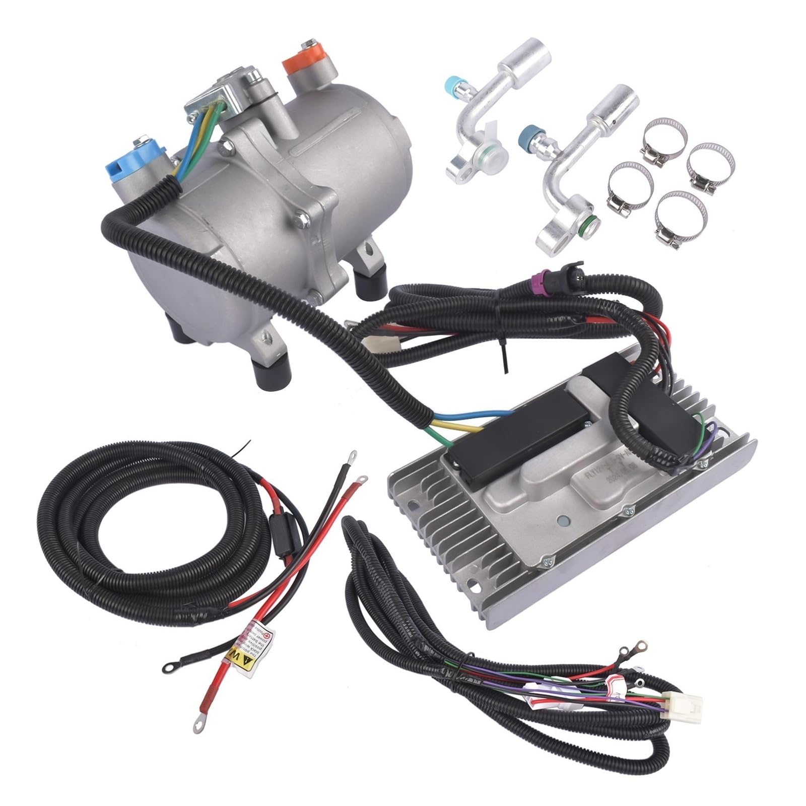 Elektrischer A/C Scroll Compressor AP03 12V Universal Auto Klimaanlage | Semi Schließen Kit