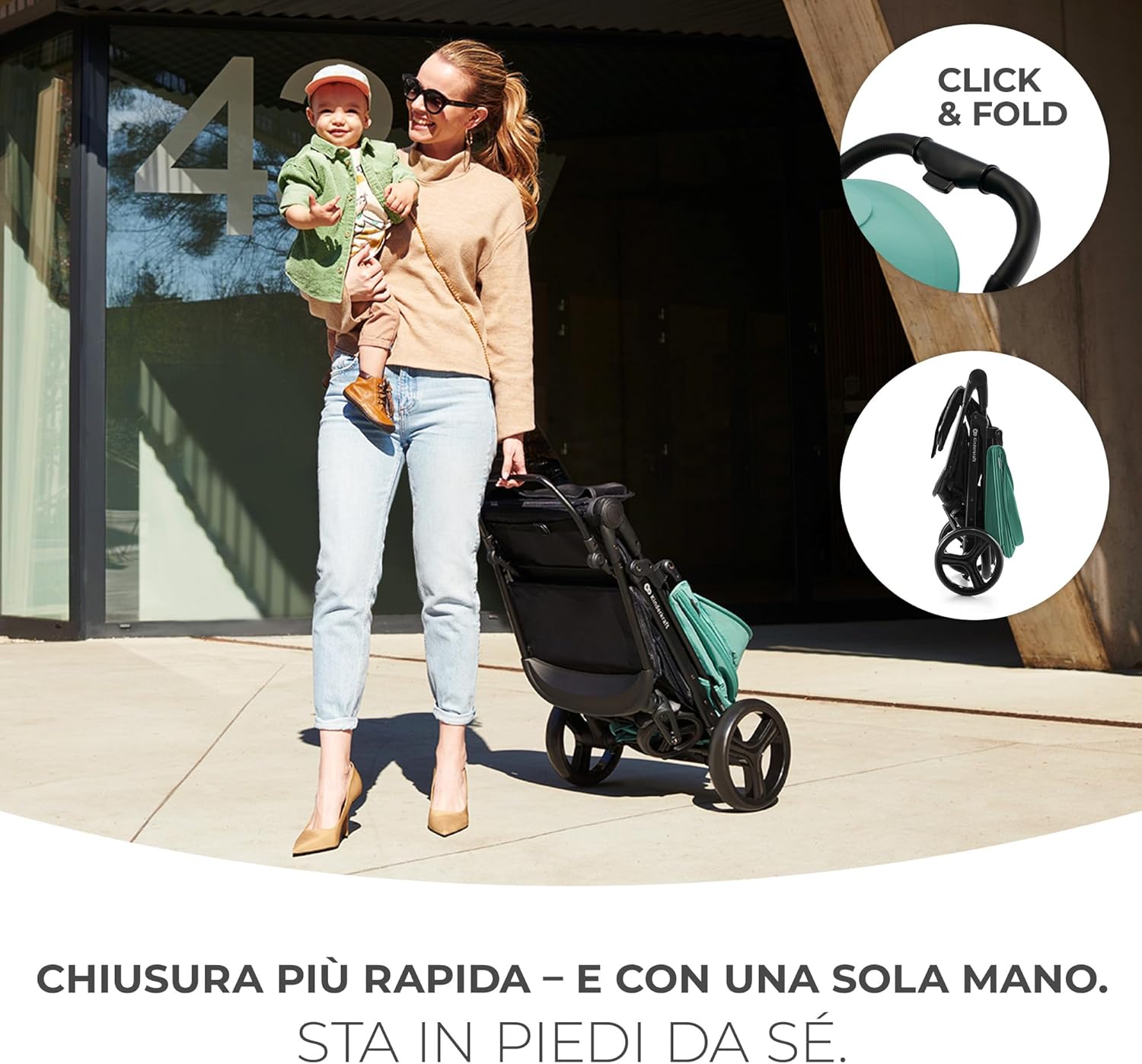 Kinderkraft RINE használat közben