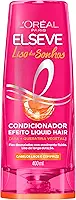 L'Oréal Paris Elseve Liso dos Sonhos Condicionador, com Efeito Liquid Hair, Enriquecido com AHA e Queratina Vegetal para Alinhamento Capilar e Brilho Intenso, 400ml