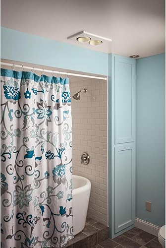 Miniatura 4 de Broan Ventilation ventilador de baño con luz, Blanco, 164