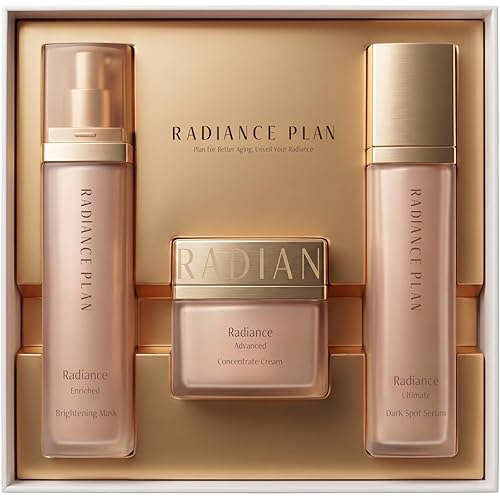 The Korean Dark Spot Solution Kit, 3 Step Skincare For Mature Skin, Hydrates, Target Dark Spots and Wrinkles. Serum, Face Cream and Mask, Made in Korea (Full Size Kit)
