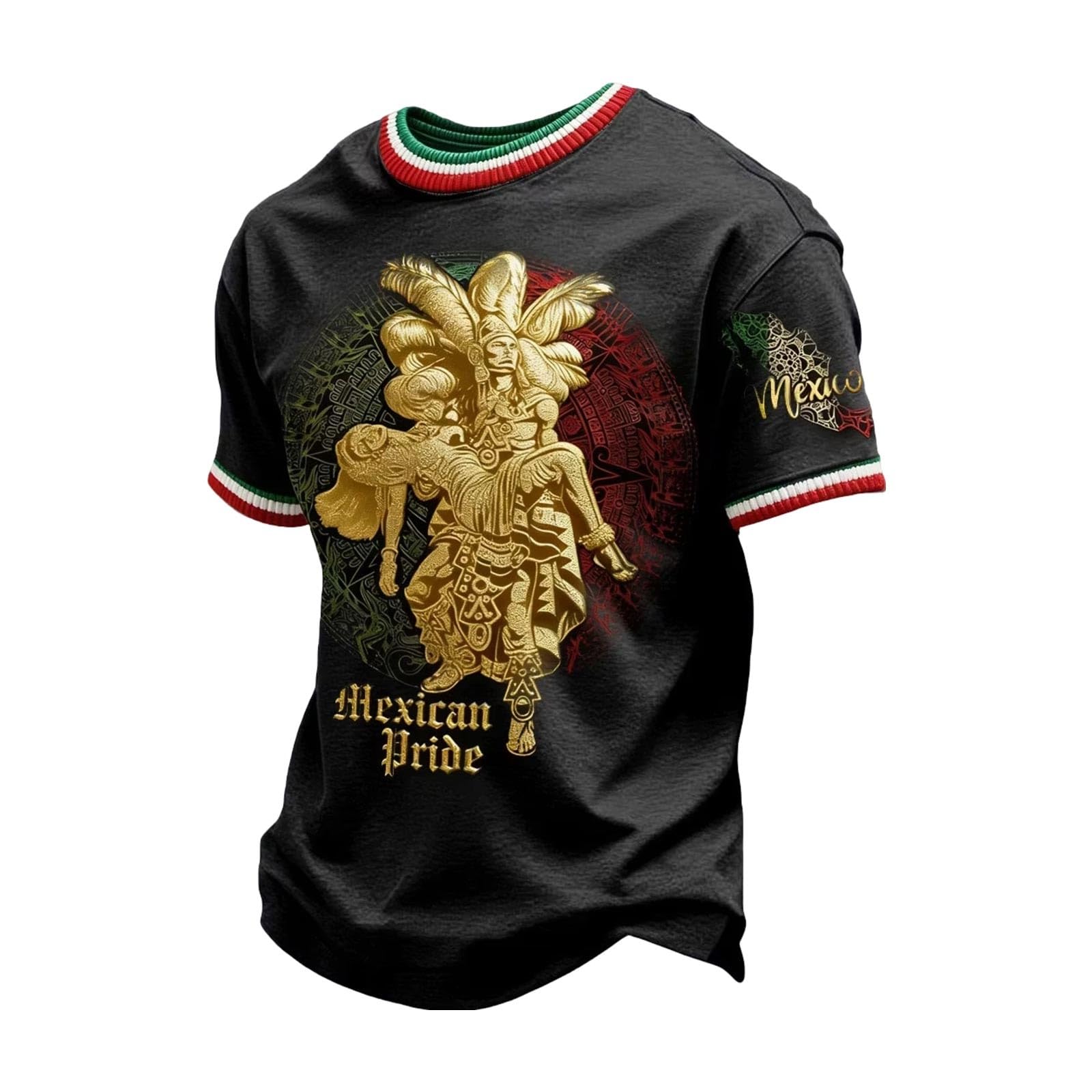 Football Fans 2026 Mexico Shirts Mens Football Tee Tops Merchandise Funny Tshirts Summer Round Neck Shirt Casual Short Sleeve Fans Top Breathable Sport Athletic Hiking Workout T-Shirts