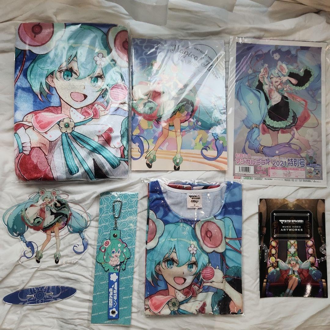 マジカルミライ 2021 7点セット フルグラ アクスタ ブランケット 報知 Amazon.co.jp: マジカルミライ 2021 7点セット フルグラ