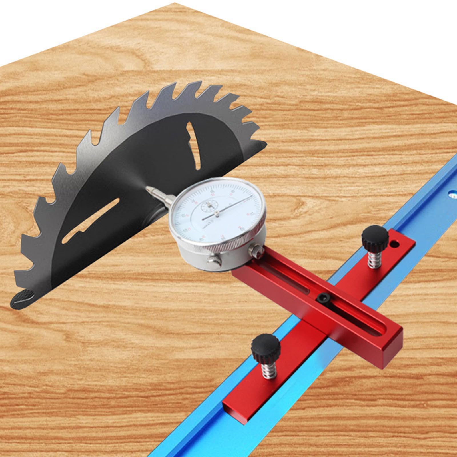 Gehrungslehre zum Ausrichten und Kalibrieren von Werkstattmaschinen, Tischanzeigen, Messgerät, Aluminium, Ausrichtung von Holzbearbeitungswerkzeugen