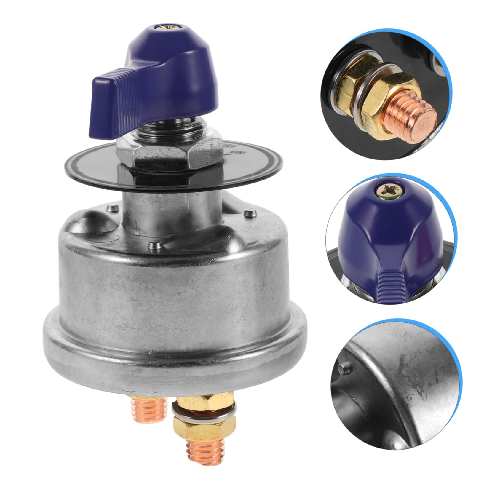 MAGICLULU Interruttore Principale Di Alimentazione Interruttore Di Scollegamento Della Batteria Marina Interruttore Della Batteria Per Auto Interruttore Della Batteria Per Camper