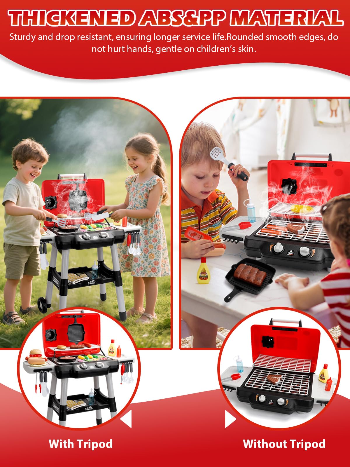 JOYIN 24 STKS Kleine Chef Barbecue BBQ Koken Keuken Speelgoed Interactieve Grill Spelen Voedsel Koken Speelset Voor Kinderen Keuken Pretend Play JOYIN 24 STKS Kleine Chef Barbecue BBQ Koken Keuken Speelgoed Interactieve Grill Spelen Voedsel Koken Speelset Voor Kinderen Keuken Pretend Play