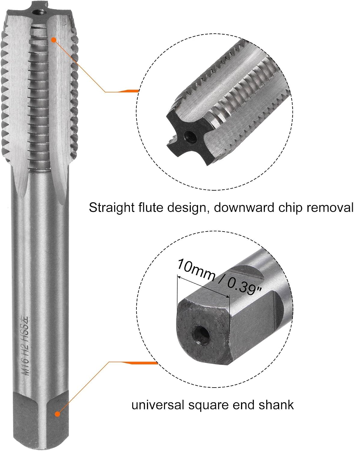 Features of the Straight Flute Tap
