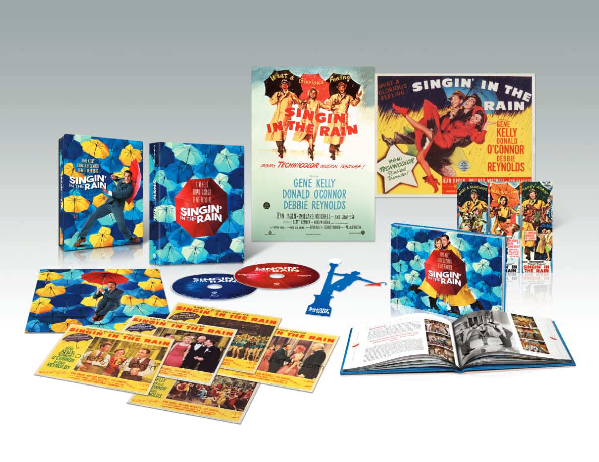 CANTANDO SOTTO LA PIOGGIA STEELBOOK Ultimate Collector’s Edition (4K Ultra-HD + Blu-Ray)