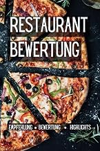 Restaurantbewertung I Buch bewerten, selbst ausfüllen und kleben: Bewertungen I Fotoalbum Restaurant I Restaurantbesuch bewerten I Restaurant Highlights