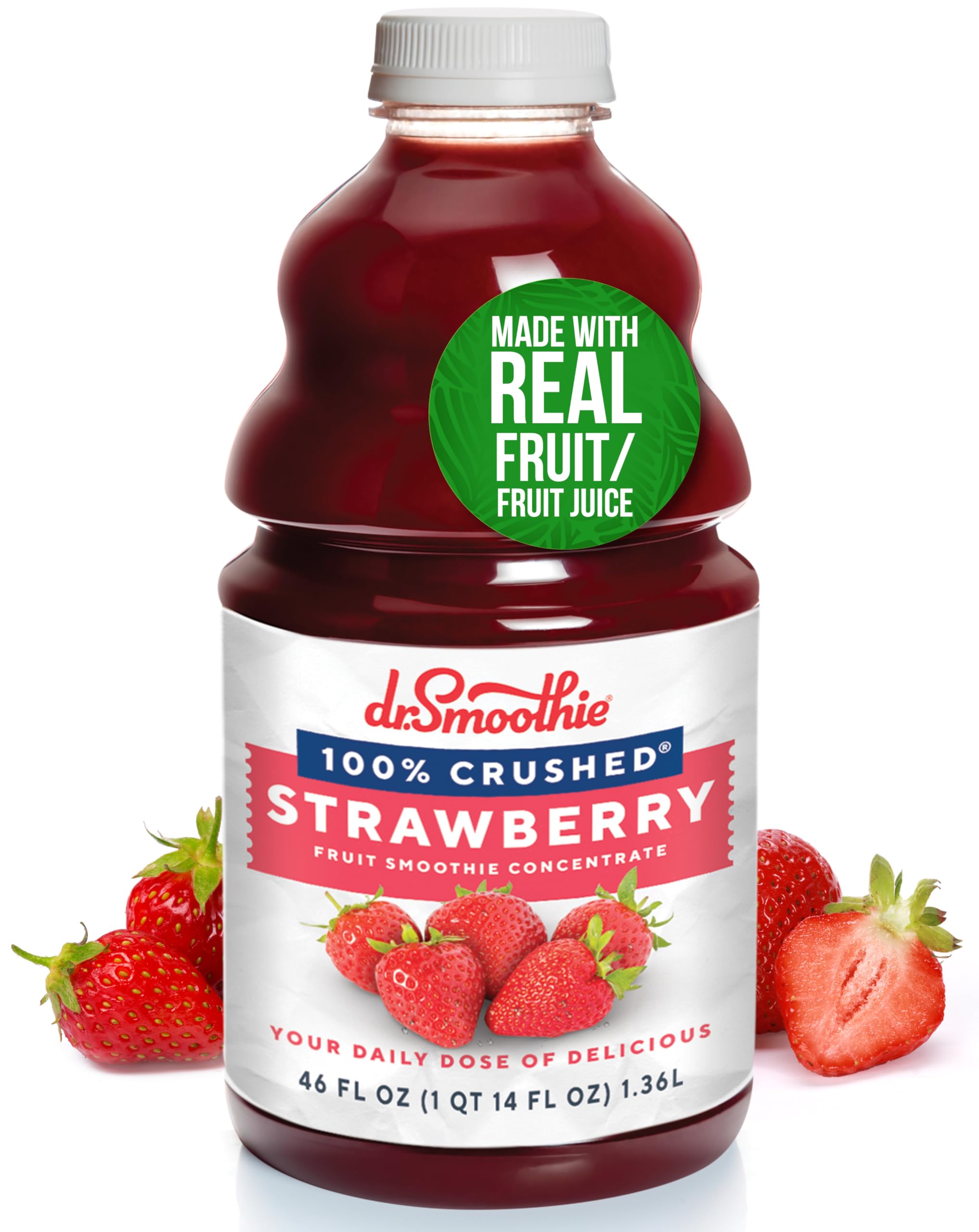 Amazon.com : Dr. Smoothie Strawberry 100% Crushed Fruit (46 Oz