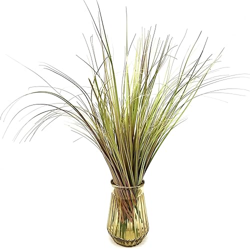 Vista 11 de Decoración de plantas artificiales de diente de león, flores de plástico falsas, arbustos, hierba para interiores y exteriores, hogar, jardín, boda