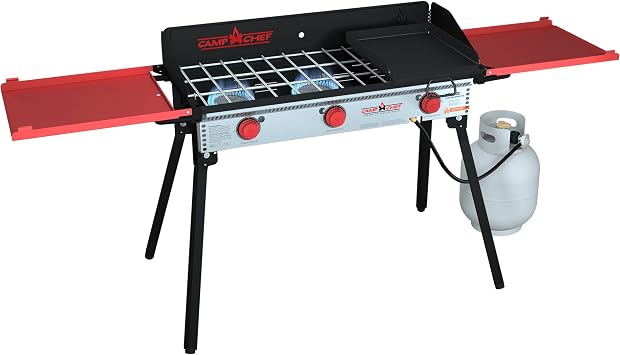 three burner griddle