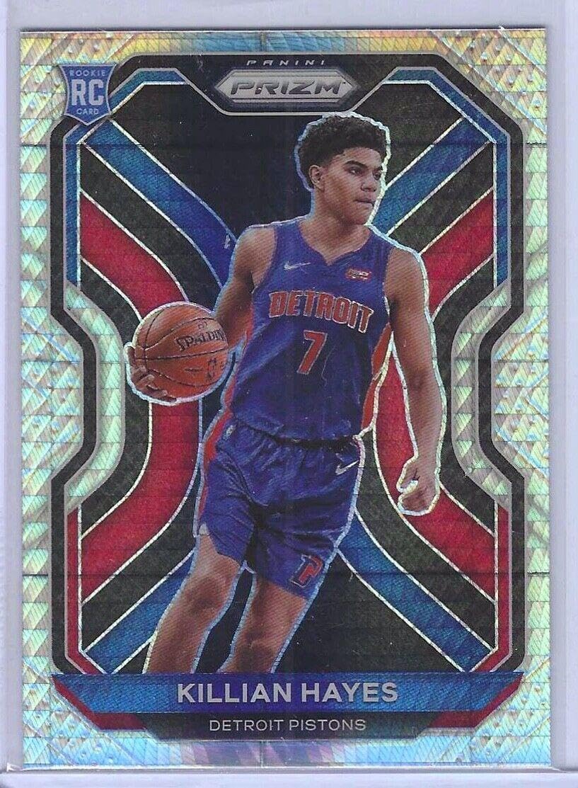Killian Hayes 2020-21 Panini Prizm Silver Hyper Prizm Rookie Rc #270 - Basketball Cards