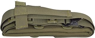 alça para pendurar no ombro, alça acolchoada para o ombro longa vida útil táticas leves táticas de 2 pontos alça para pendurar no ombro para montanhismo para caminhadas