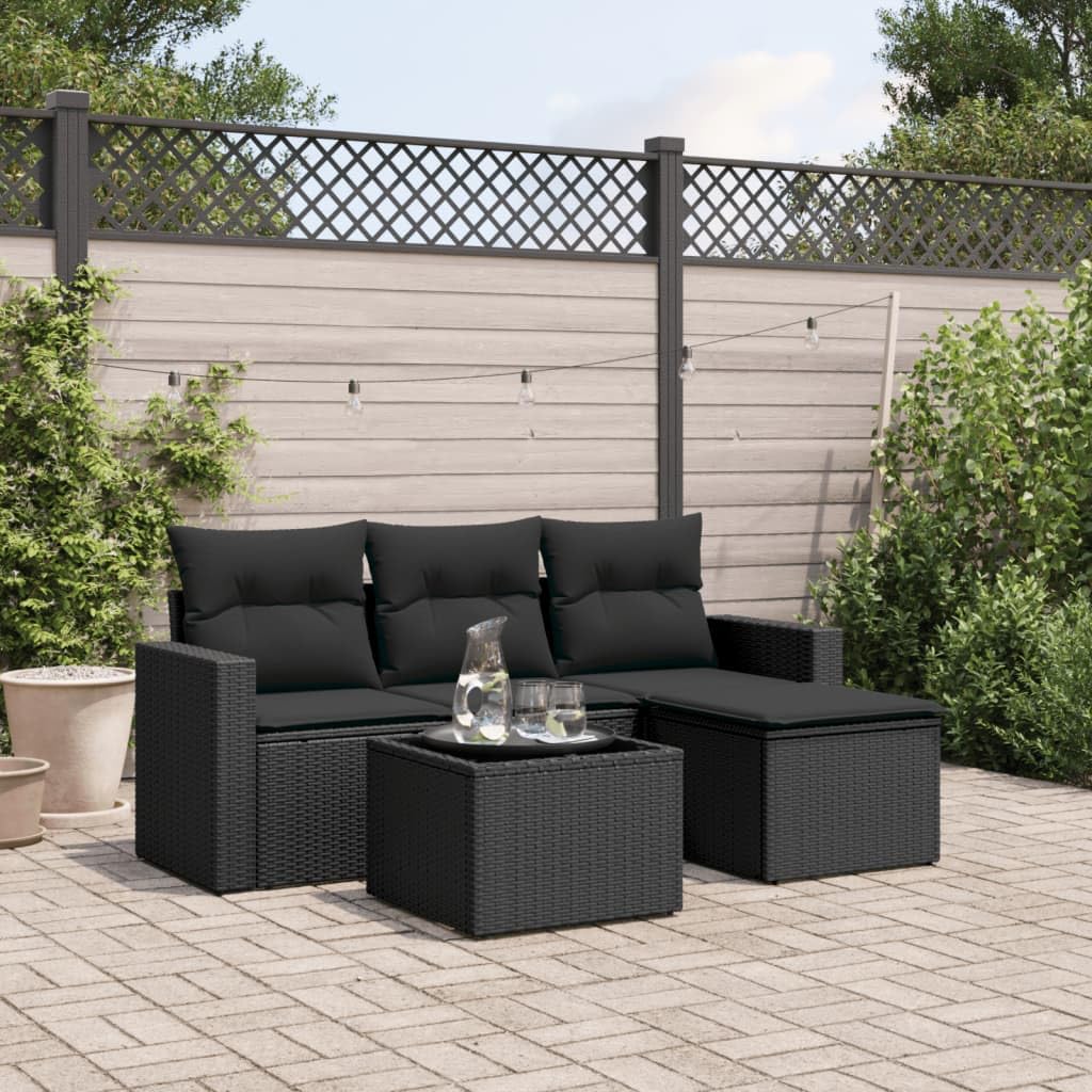 Canapé de jardin modulaire : résolvez le manque de place grâce au rangement intégré