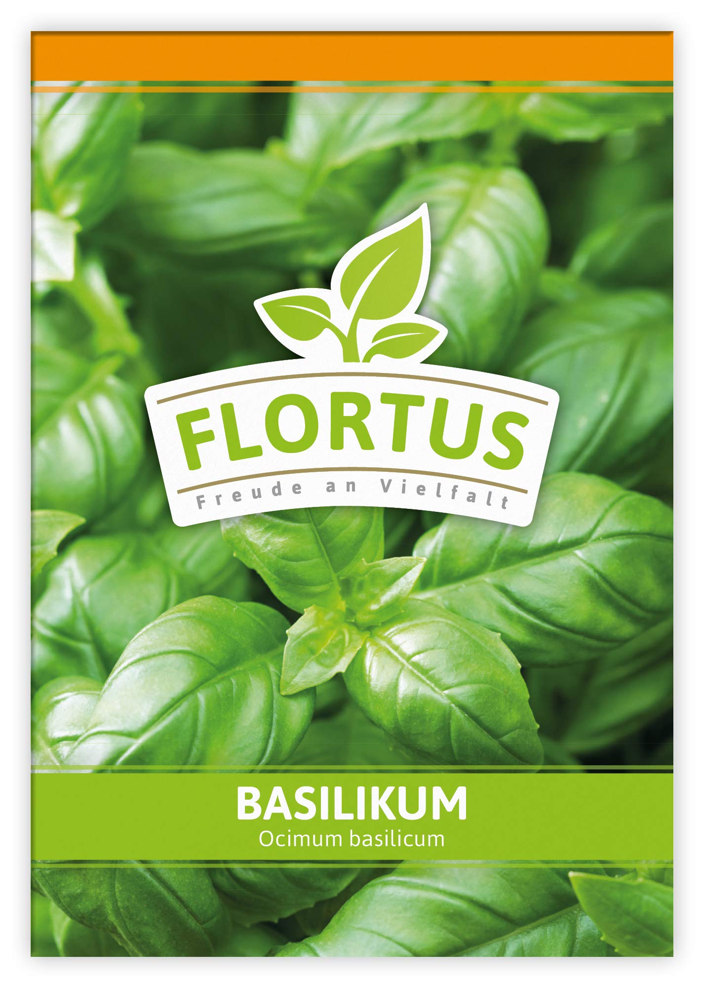 FLORTUS 2000-0045-100x Basilikum (100 Tütchen) (Basilikumsamen)