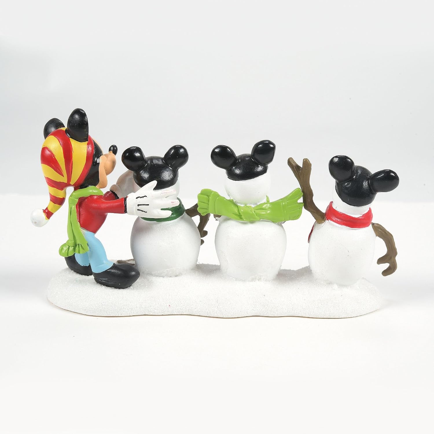 Department 56 Disney Village Accessories The Three Mousketeers Figurine, 2.25 Inch, Multicolor image 3