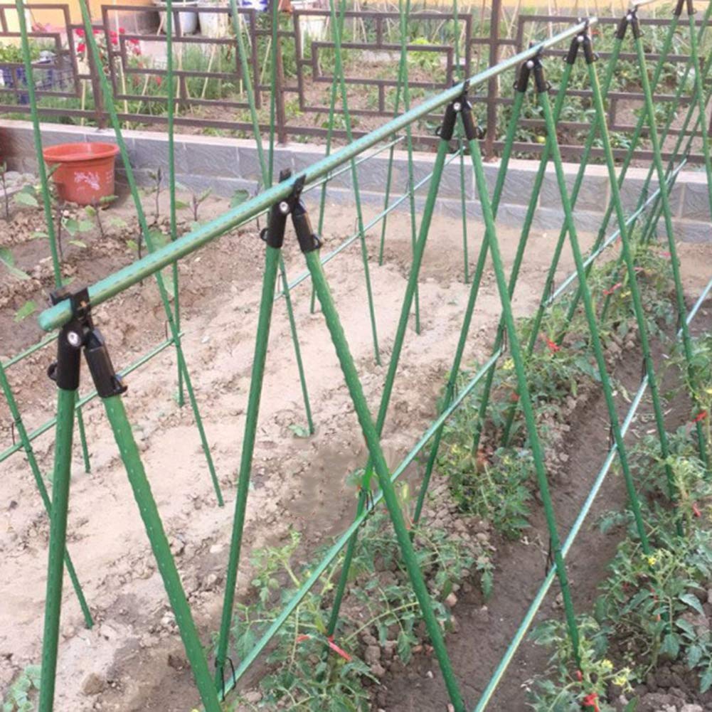 Lot De 24 Tuyaux De Raccordement Droits Pour Tuteurs De Plantes[1030