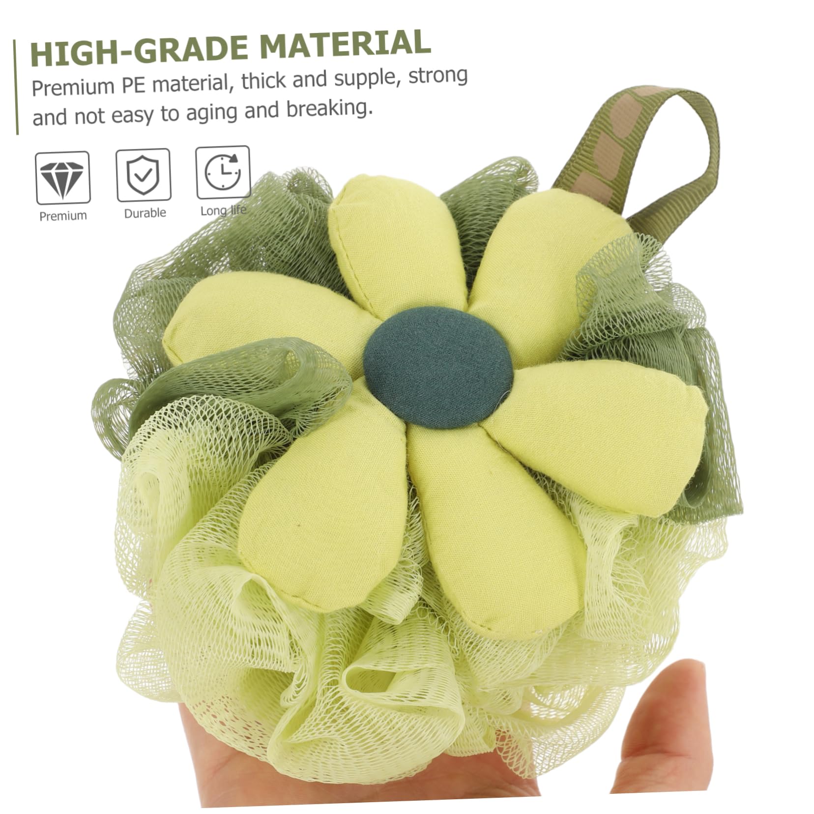 minkissy 6piezas Esponjas De Baño Para Esponjas Exfoliantes De Formato Flor Suaves y Efectivas Para Limpieza Agradable