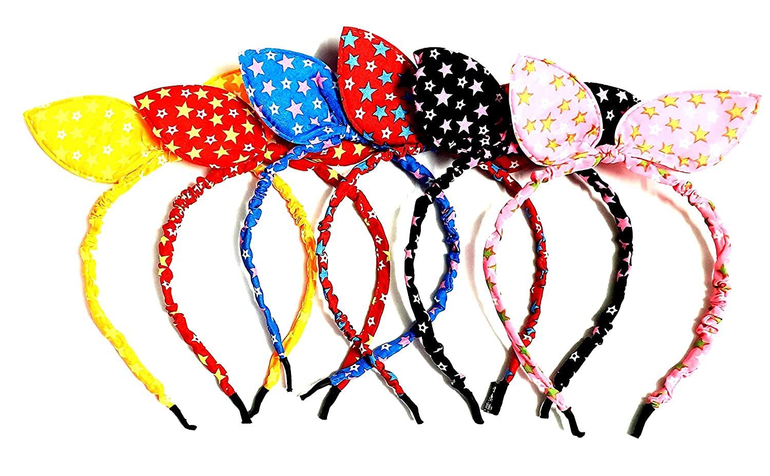 Fashion Alley Rabbit Ears Plastic Bunny Hair Band for Baby Girls (Pack of 6) Multicolour (B08TTP74HP) Amazon Price History, Amazon Price Tracker