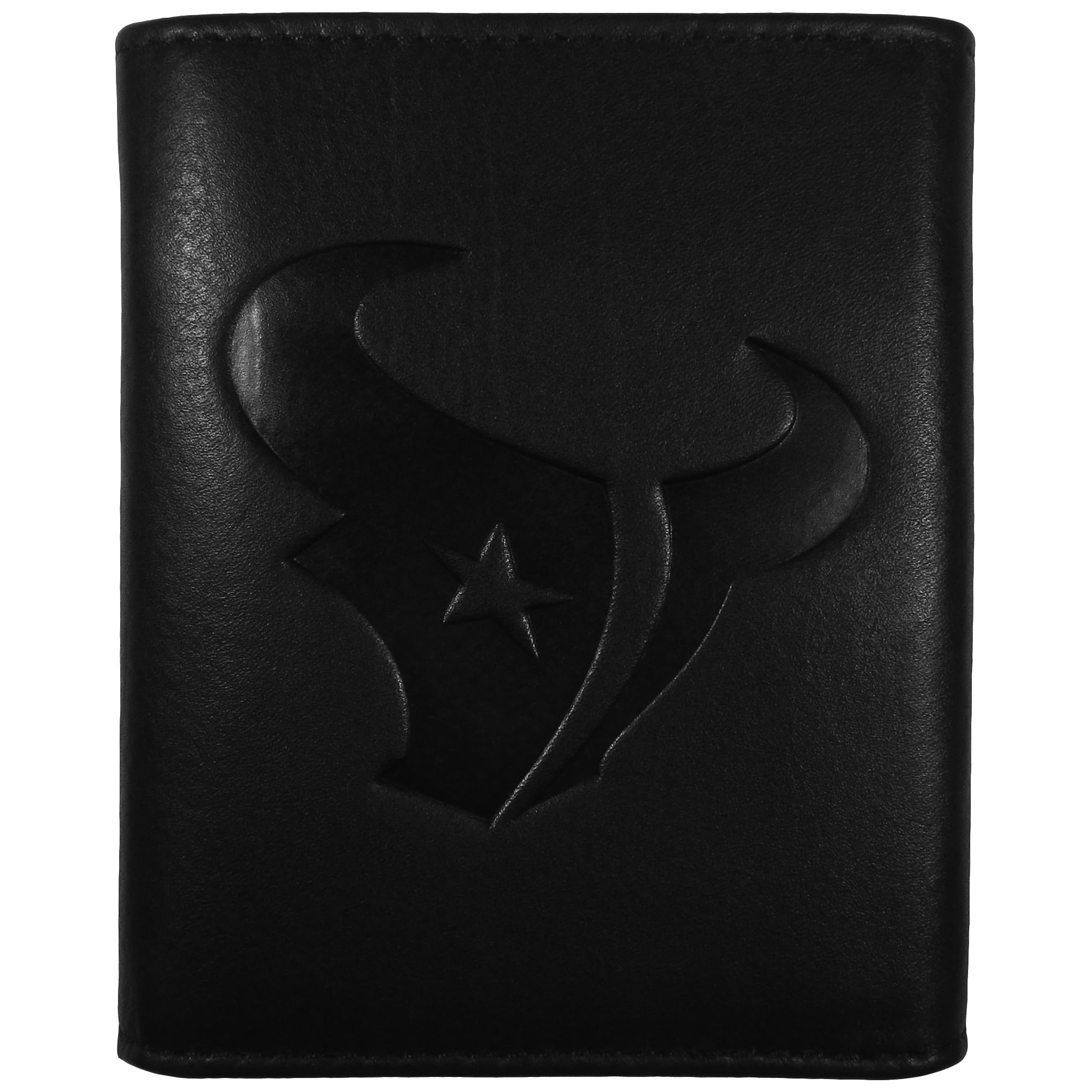 Siskiyou Sports NFL unisex Embossed Leather Tri-fold Wallet