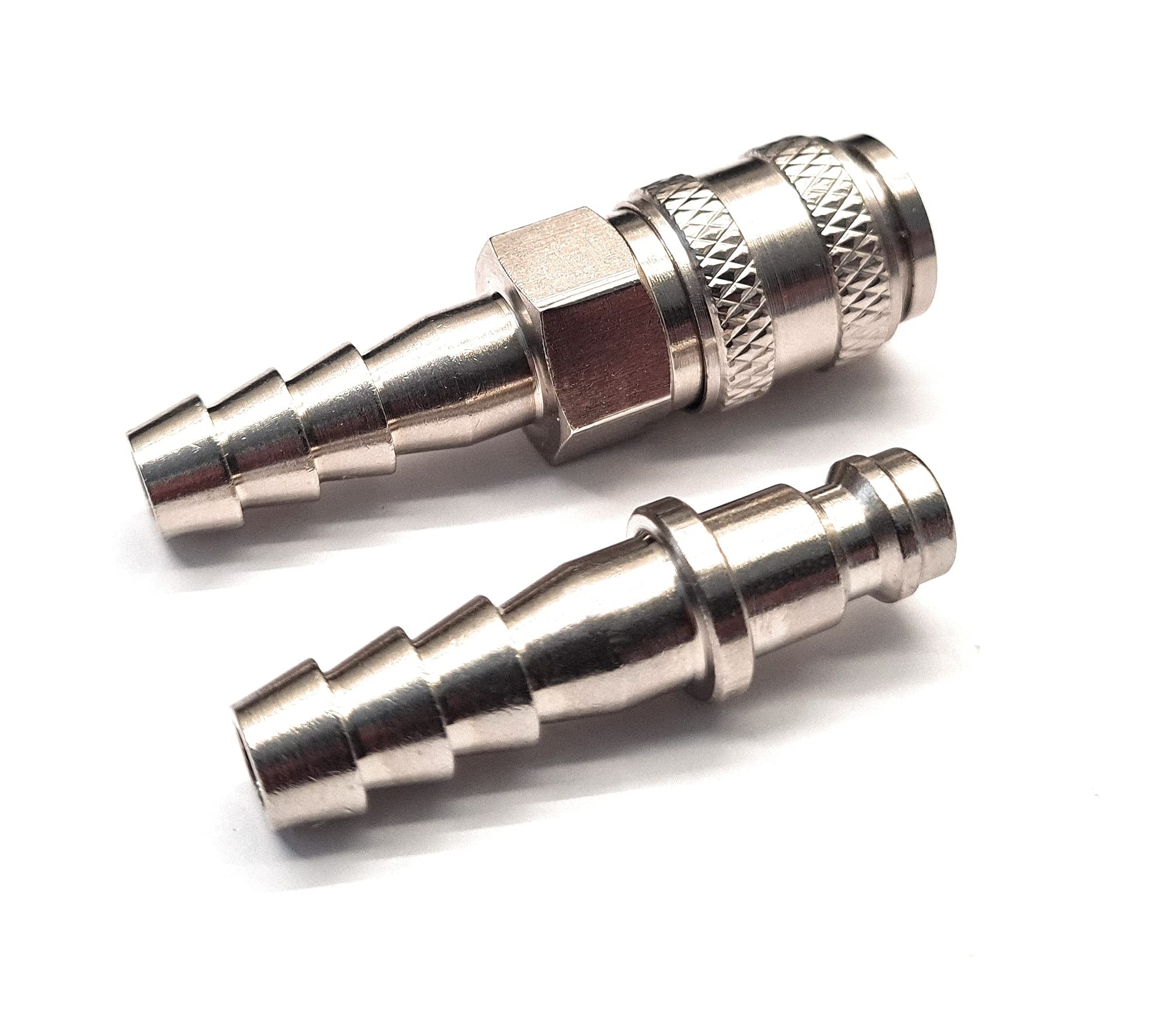 Rectus 21 Type - Quick Connector SET with 8mm Hosetail used on Water Fed Pole Systems