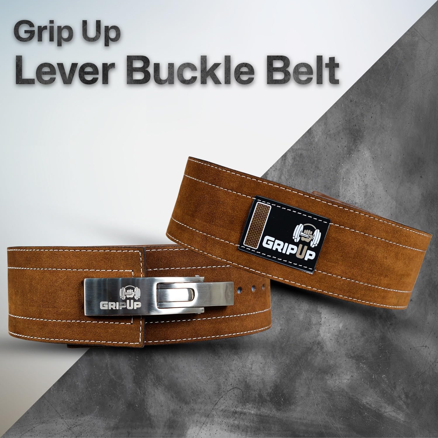 Cintura per sollevamento pesi – Cintura in pelle premium per supporto lombare, squat e sollevati dalla terra, regolabile ed ergonomica, per uomini e donne