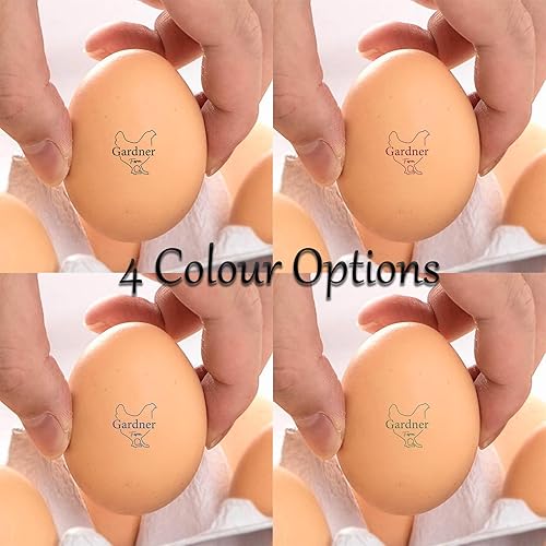 Miniatura 2 de Sello de huevo personalizado, sellos de huevos personalizados para huevos frescos para pollo de granja, 24 estilos disponibles con texto y caja de