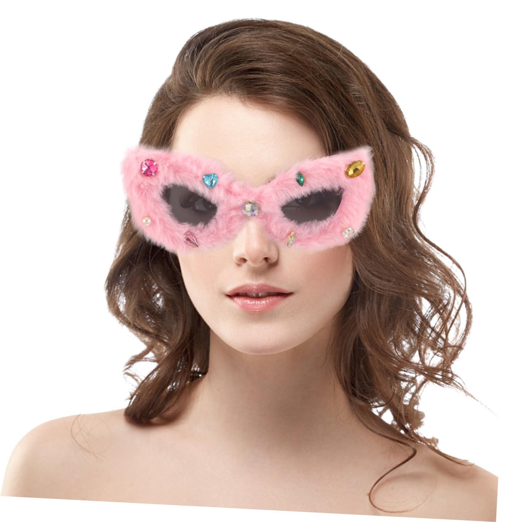 FOMIYES Gafas de Sol Decorativas Mujeres Accesorio de Fiesta Cumpleaños y Graduaciones