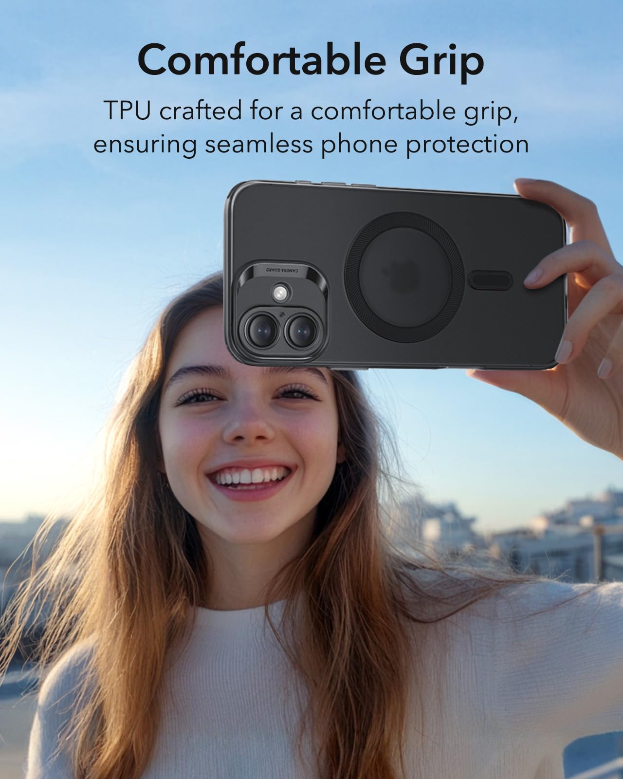 ESR for iPhone 16 Case, Compatible with MagSafe, Camera Protection, Shockproof Thin Cover, Resists Yellowing and Scratches - Image 4