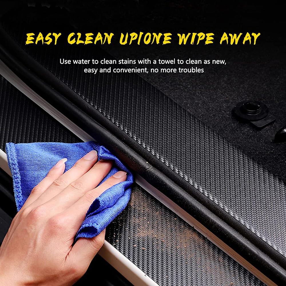 Film Protection Seuil De Porte Voiture - Pour Citroën C2, C4, C5 - Anti-Rayures Et Imperméable