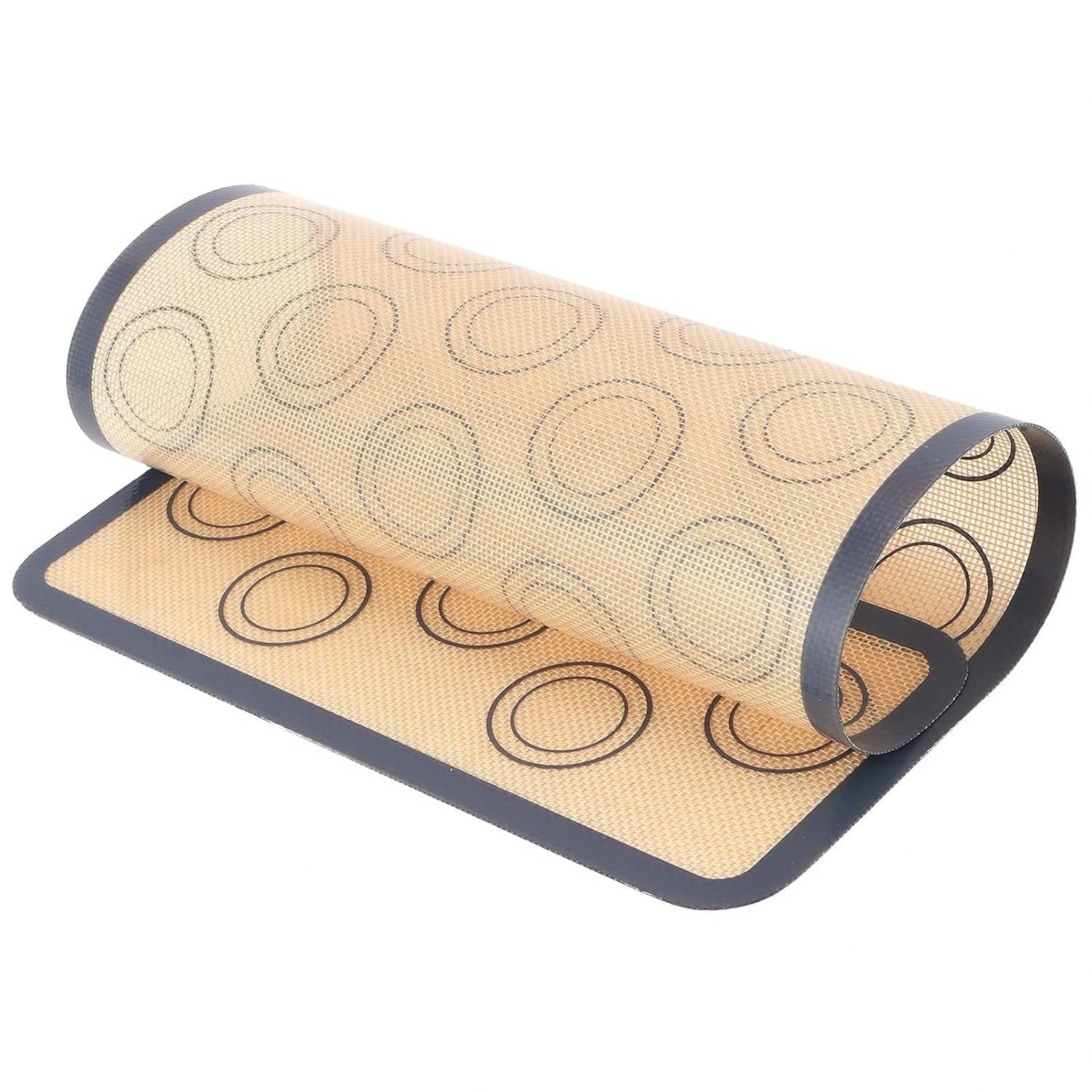 Tapis De Cuisson Silicone Antiadhésif 42 X 29,5 Cm Résistant Chaleur pour Pâtisserie Et Cuisson Au Four