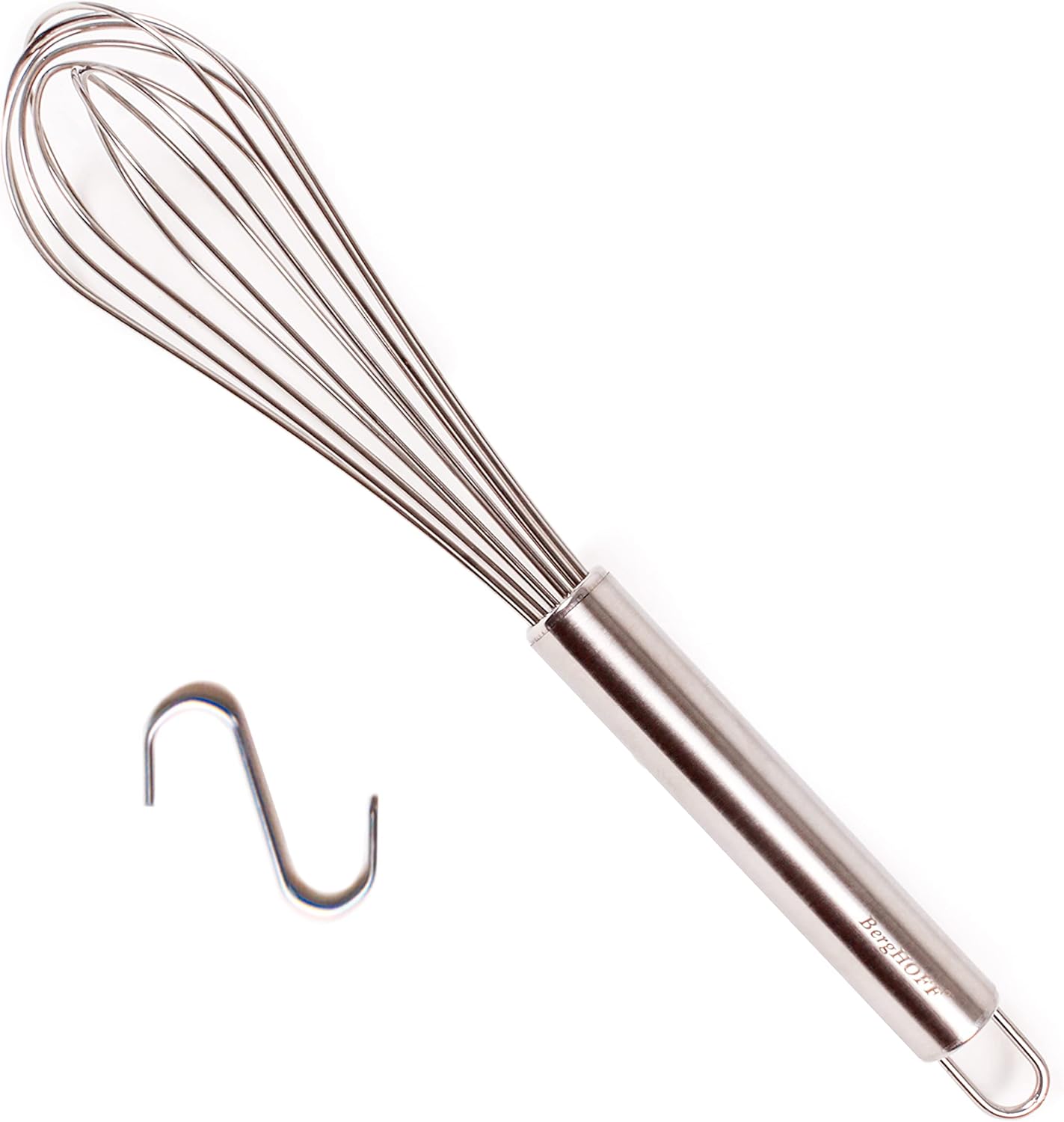 Berghoff Studio 23Pc Tub of Tools Kitchen Utensil Set, Stainless Steel, Bamboo, Eco-Friendly, Hanging Loop