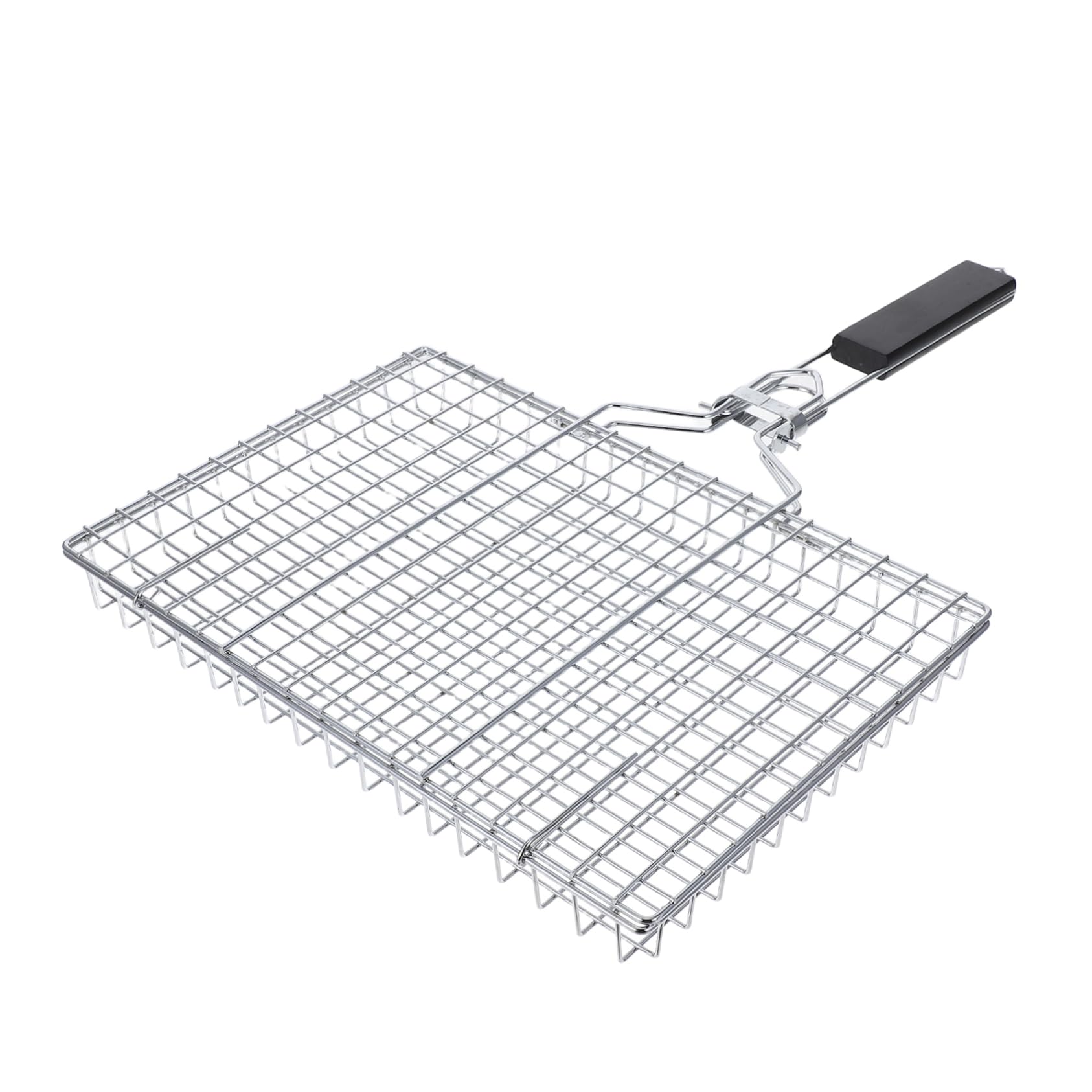 Barbacoa Portátil con Mango Desmontable Utensilio para Asar Pescado y Carne Picnics y Campings Inoxidable Resistente y de Limpiar