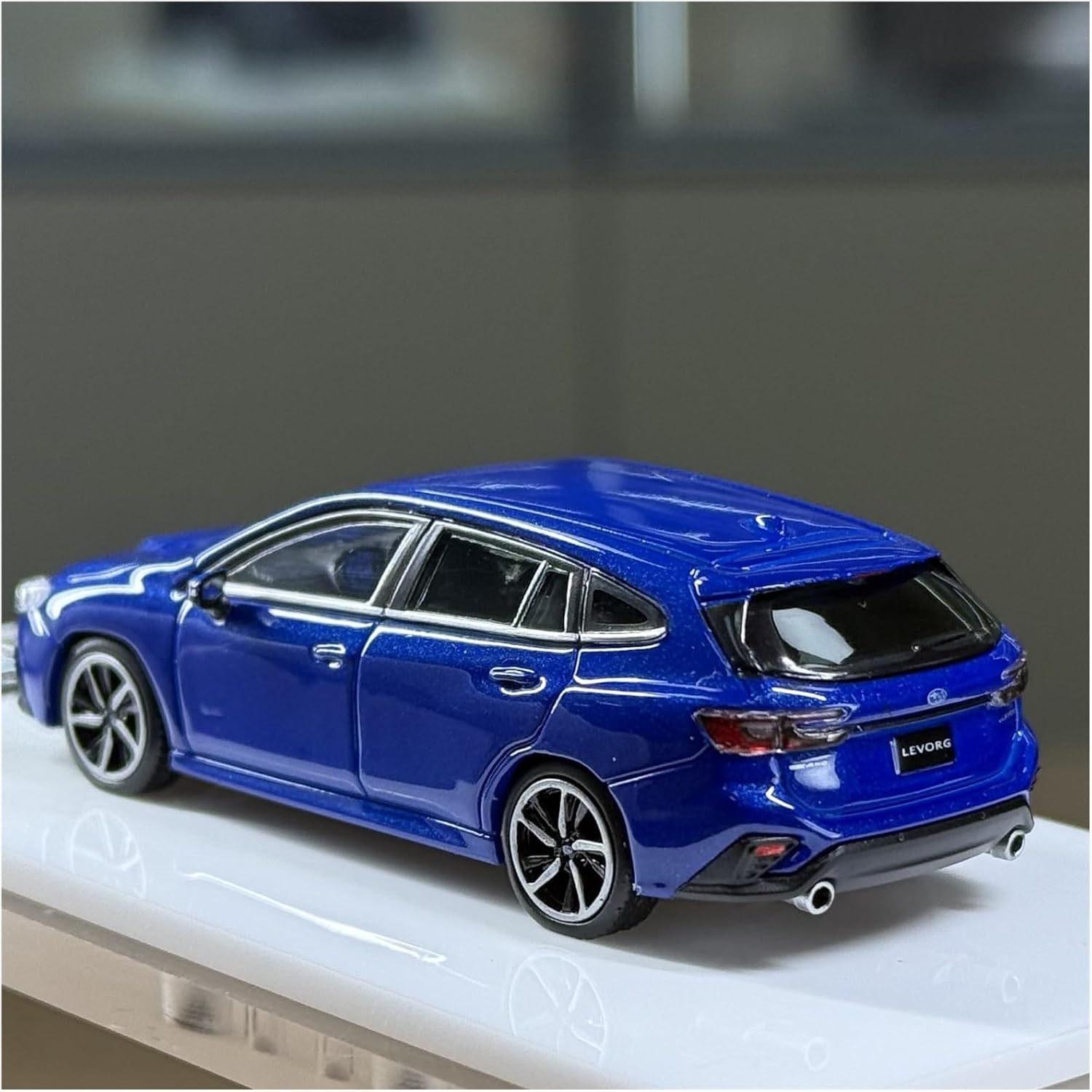 1:64 for Subaru Diecast Metal Off-Road Vehicle Model Car Toys Collectible Display Decoration Blue Vehicles
