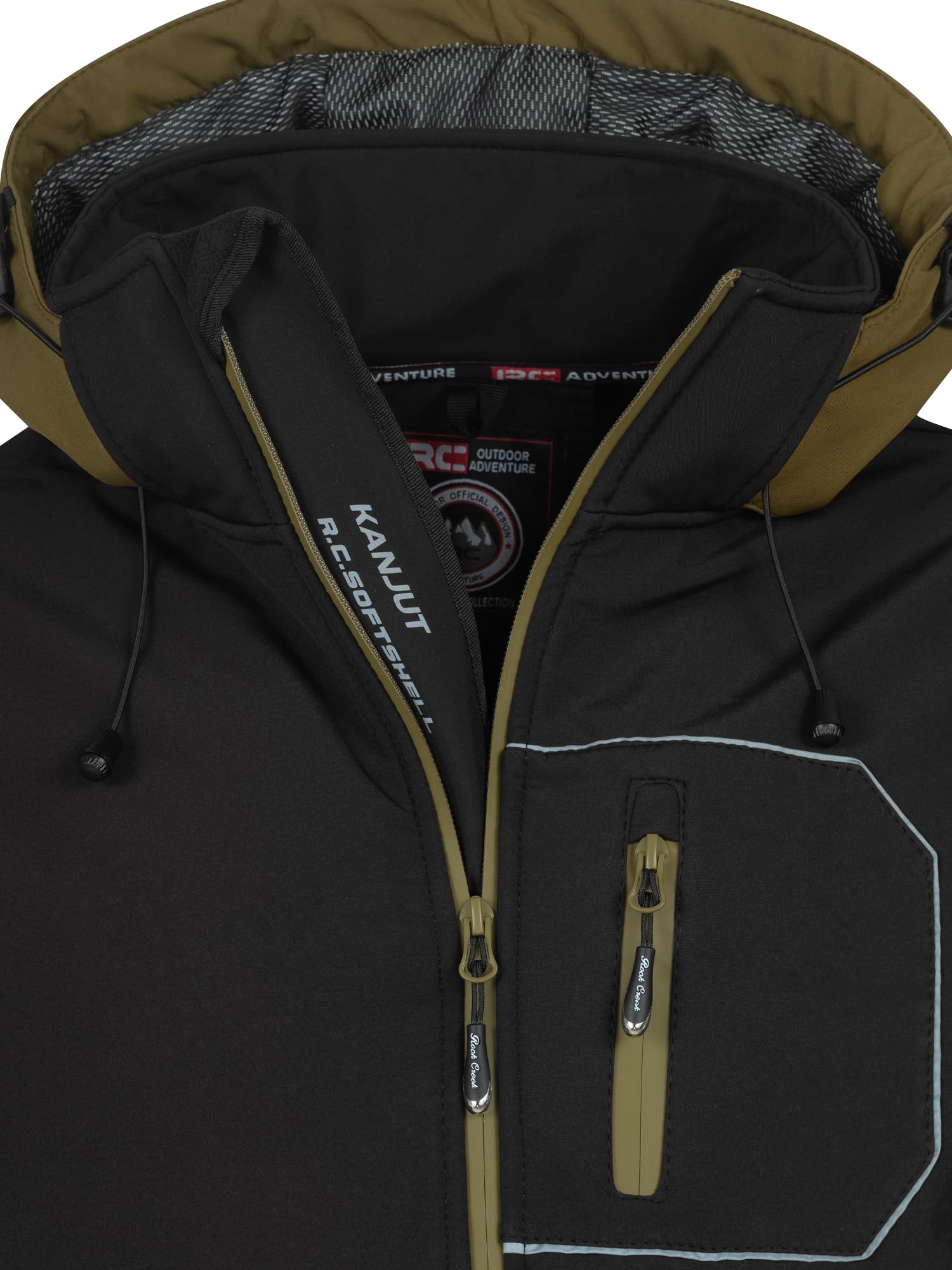 Rock Creek Giacca softshell da uomo Outdoor H-344