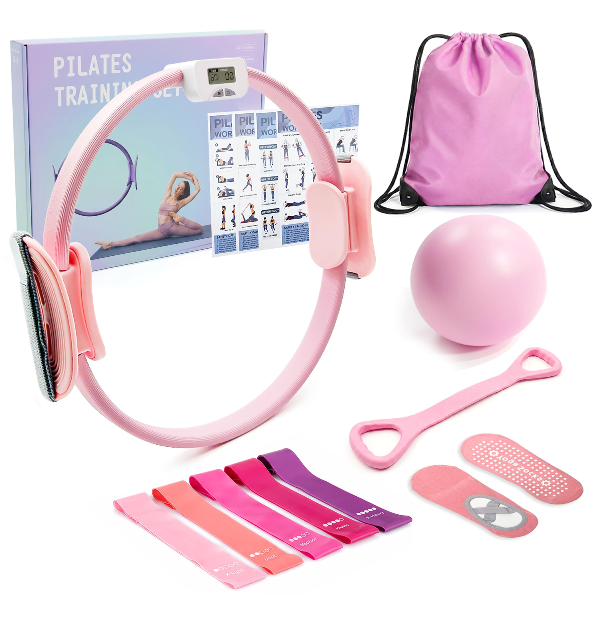 maxu anneau pilates femme avec compteur
