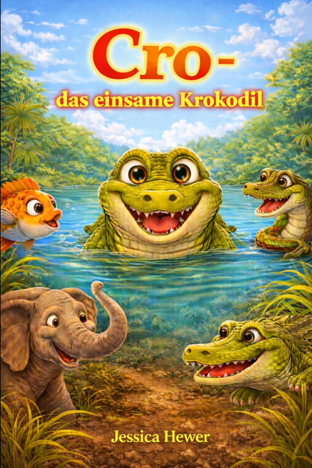Cro - das einsame Krokodil: ab 4 Jahre; ein Mut, Selbstvertrauen, Mut machen; Freundschaft, Freunde finden