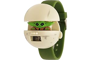 FirstTrends Star Wars The Mandalorian Pop-Up Watch: A Galactic Adventure for Kids