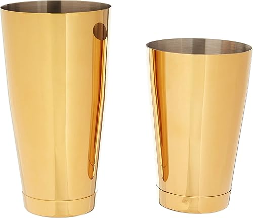 Vista 129 de Recipientes Barfly M370 para cóctel, Latas de cóctel, Acero inoxidable, Tiki