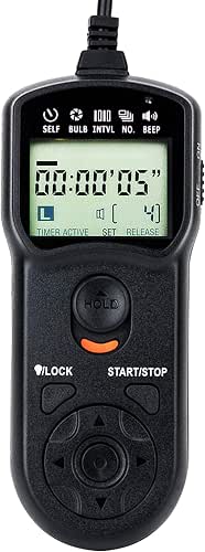 JJC Intervalometer Timer Remote Shutter Release Time Lapse for Nikon