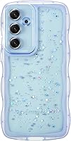 Vista 73 de ZTOFERA Funda protectora para Samsung Galaxy A14 4G/5G de 6.6", ondulada, con brillantina de estrella, poliuretano termoplástico transparente, suave