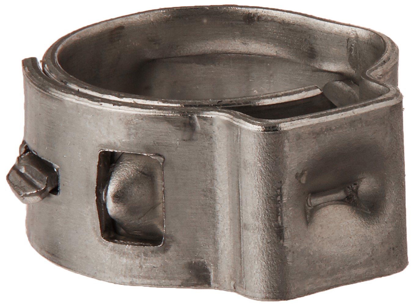 Oetiker 16700002 Stepless Ear Clamp, One Ear 5 mm Band Width, Clamp ID Range 6.8 mm (Closed) - 8 mm (Open) (Pack of 50)