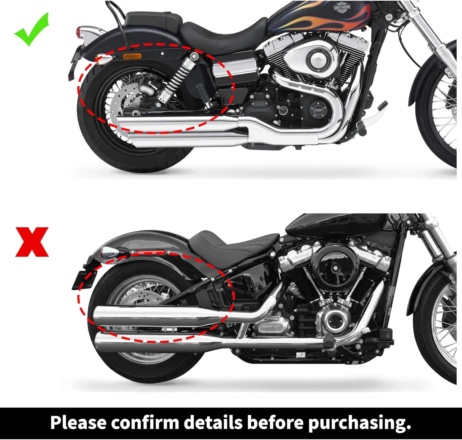 TCT-MOTORPARTS Hard Saddlebags Saddle bags w/ 6x9 Speaker Lid Fit For Harley Touring Road Glide, Road King, Street Glide, Electra Glide 1994-2013 Softail Heritage Fatboy 1984-2017