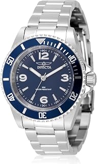 Invicta 남성용 시계 스테인리스 스틸 40mm, 블루., 스포츠