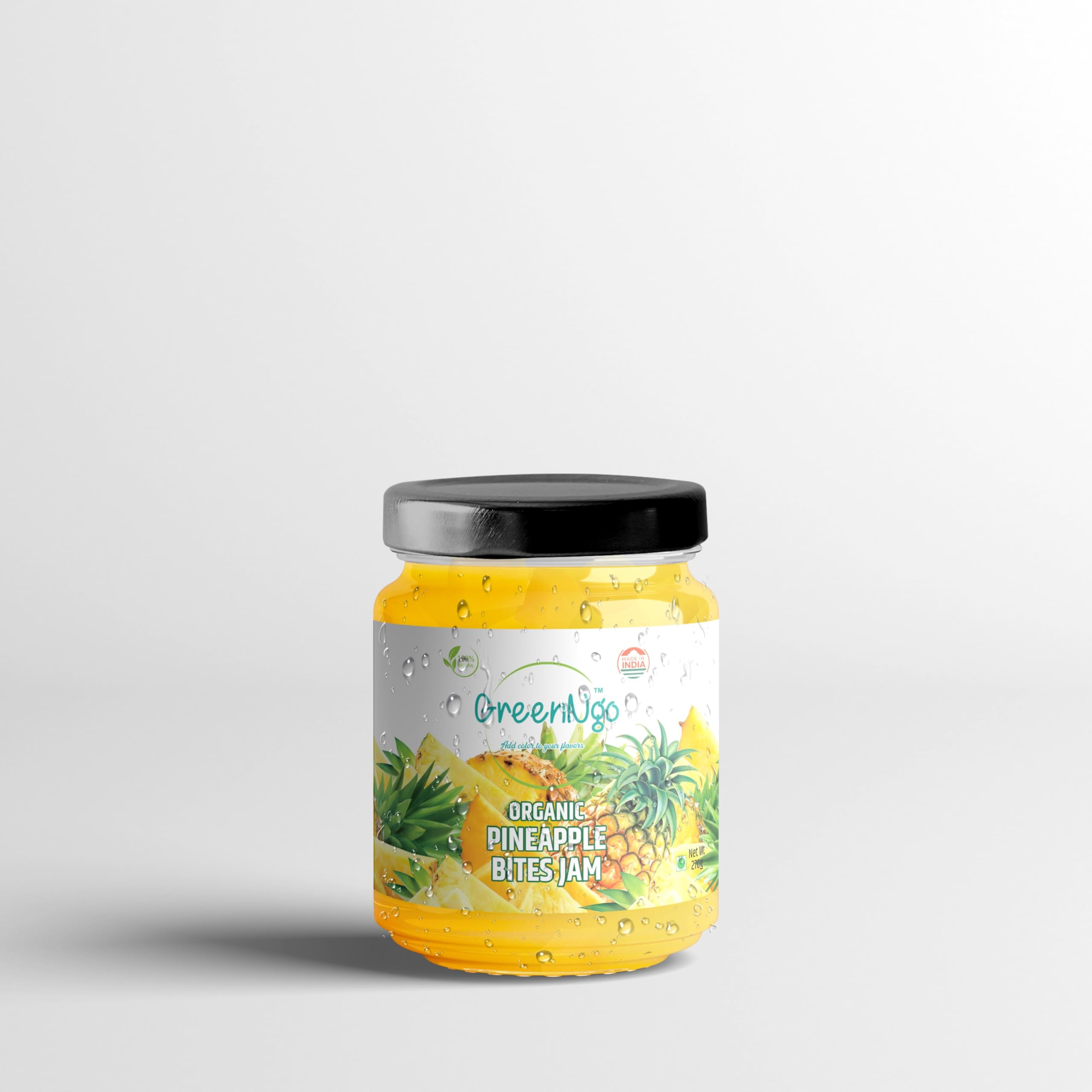 GREENNGO ; ADD COLOR TO YOUR FLAVORS Organic Pineapple Jam(270G)INo PreservativesI100% Natural|80% Real Fruit (B0B21QNZXS) Amazon Price History, Amazon Price Tracker