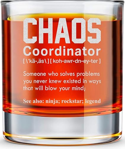 BETHEGIFT Chao Coordinatior Regalos para mujeres y hombres Regalos de cumpleaños para hombres, compañeros de trabajo, papá, mamá, dama jefa