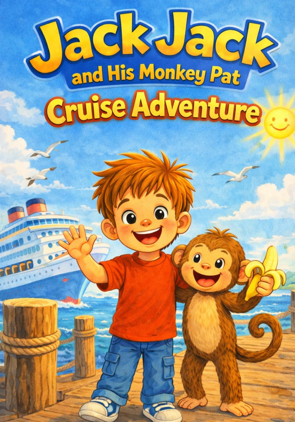 Jack Jack And His Monkey Pat: Cruise Adventure